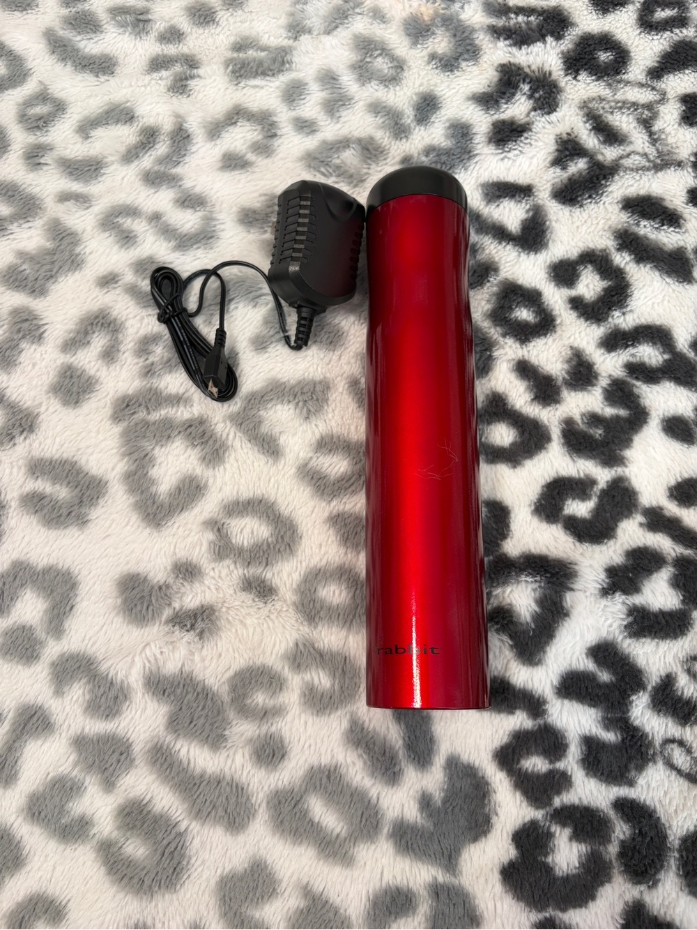 Rabbit Automatic Electric Corckscrew Wine Bottle Opener In Metallic Red